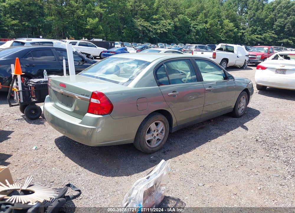 2005 CHEVROLET MALIBU LS VIN: 1G1ZT54845F188238