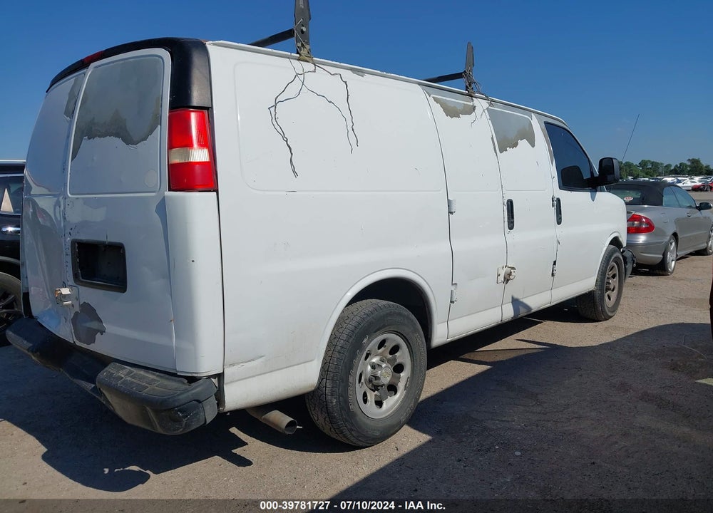 2010 CHEVROLET EXPRESS 1500 WORK VAN VIN: 1GCUGADX6A1100691
