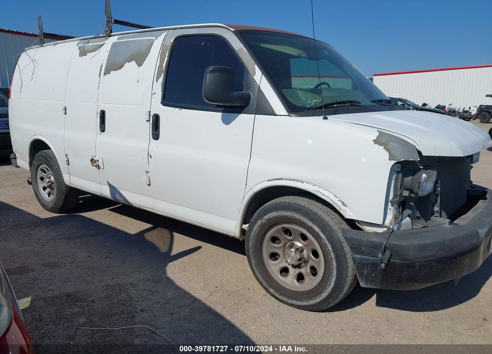 2010 CHEVROLET EXPRESS 1500 WORK VAN VIN: 1GCUGADX6A1100691