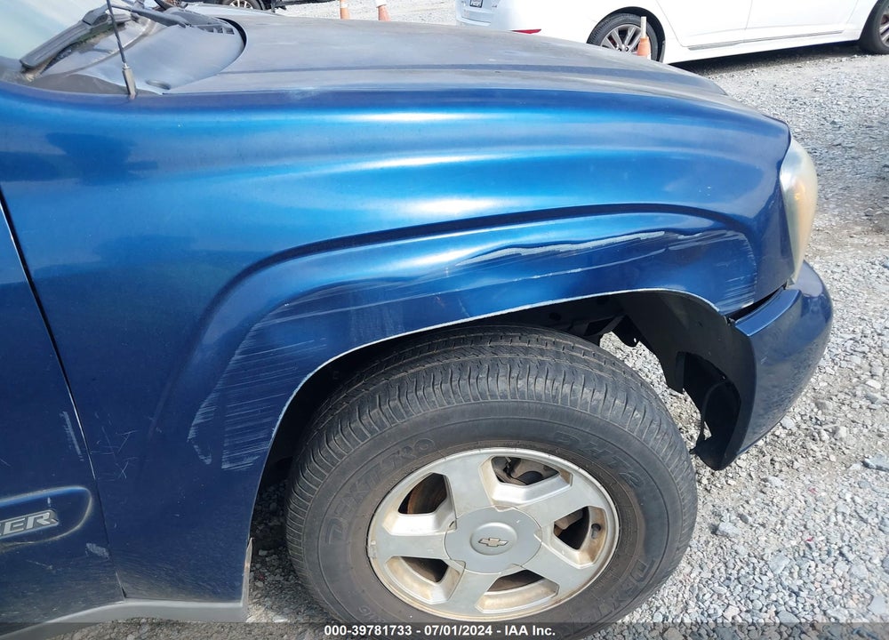 2002 CHEVROLET TRAILBLAZER LS VIN: 1GNDS13S122498867