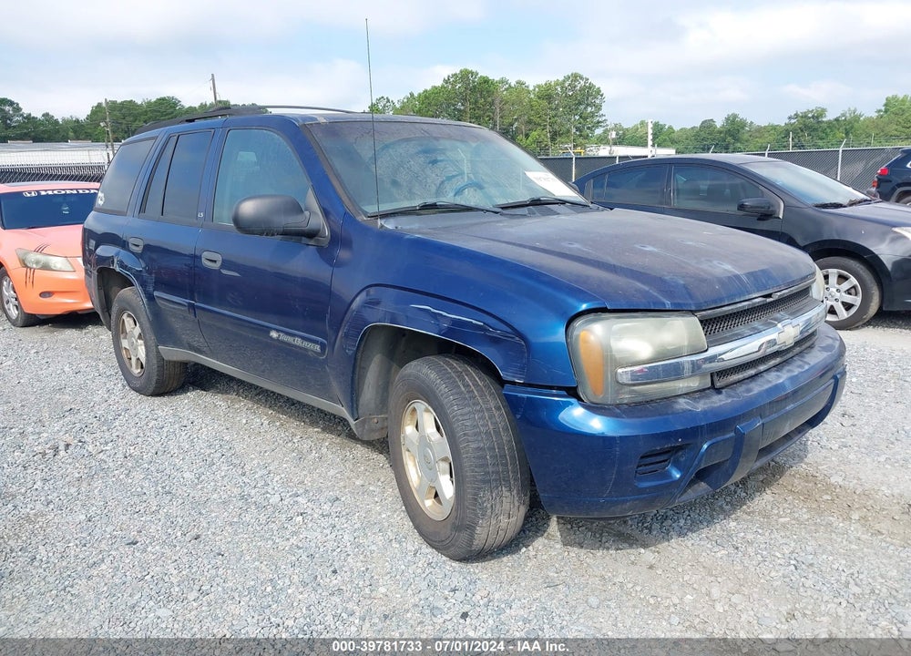 2002 CHEVROLET TRAILBLAZER LS VIN: 1GNDS13S122498867
