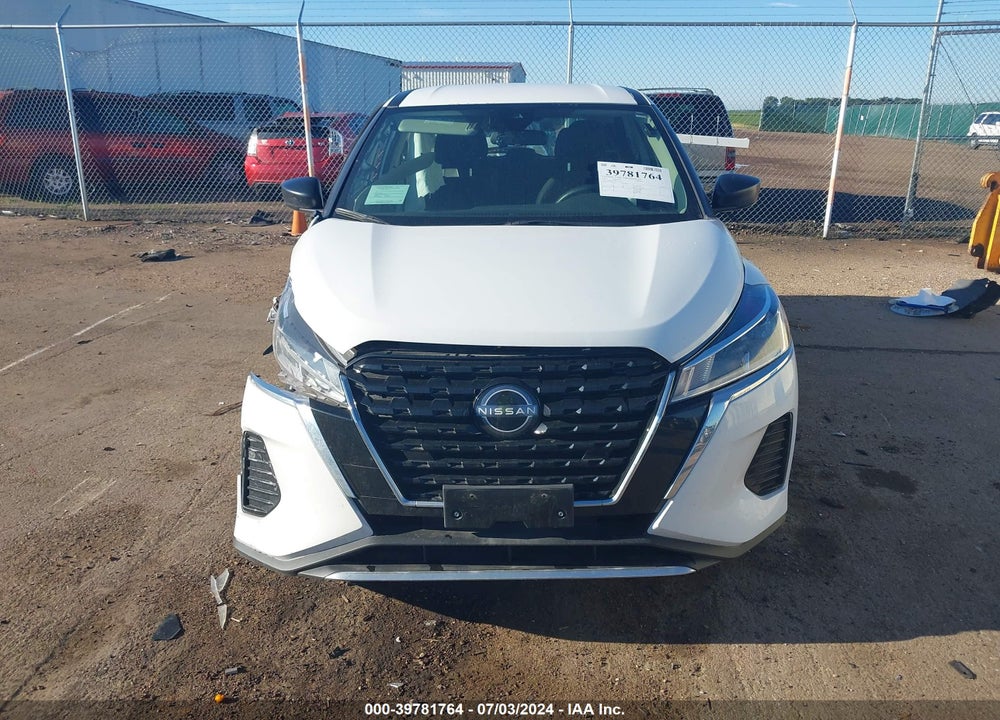 2022 NISSAN KICKS S XTRONIC CVT VIN: 3N1CP5BV4NL507138