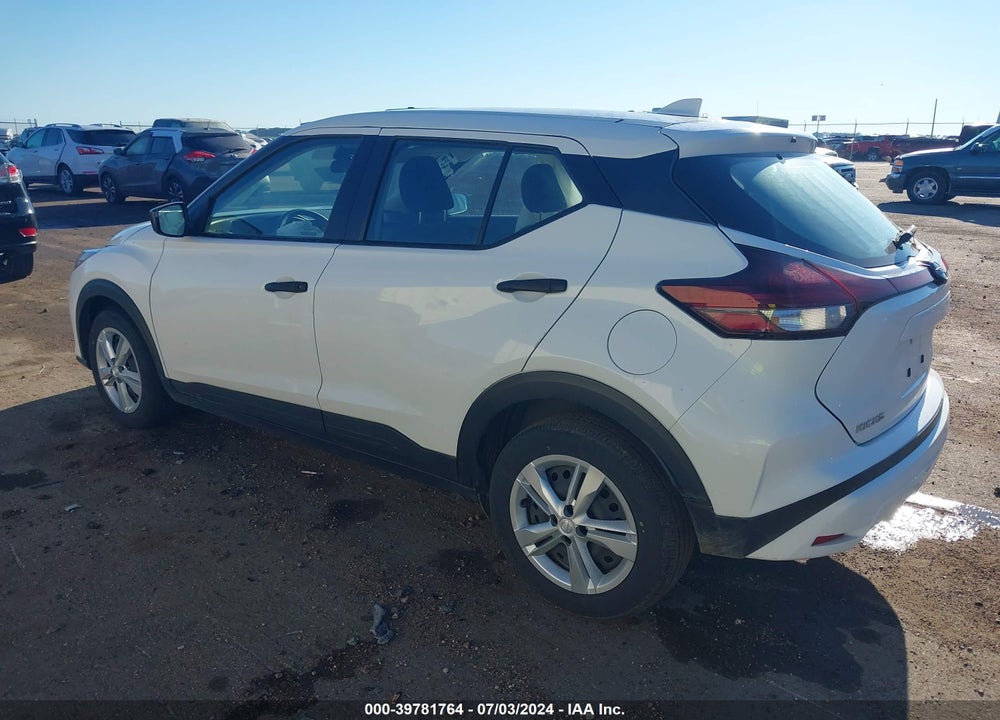 2022 NISSAN KICKS S XTRONIC CVT VIN: 3N1CP5BV4NL507138
