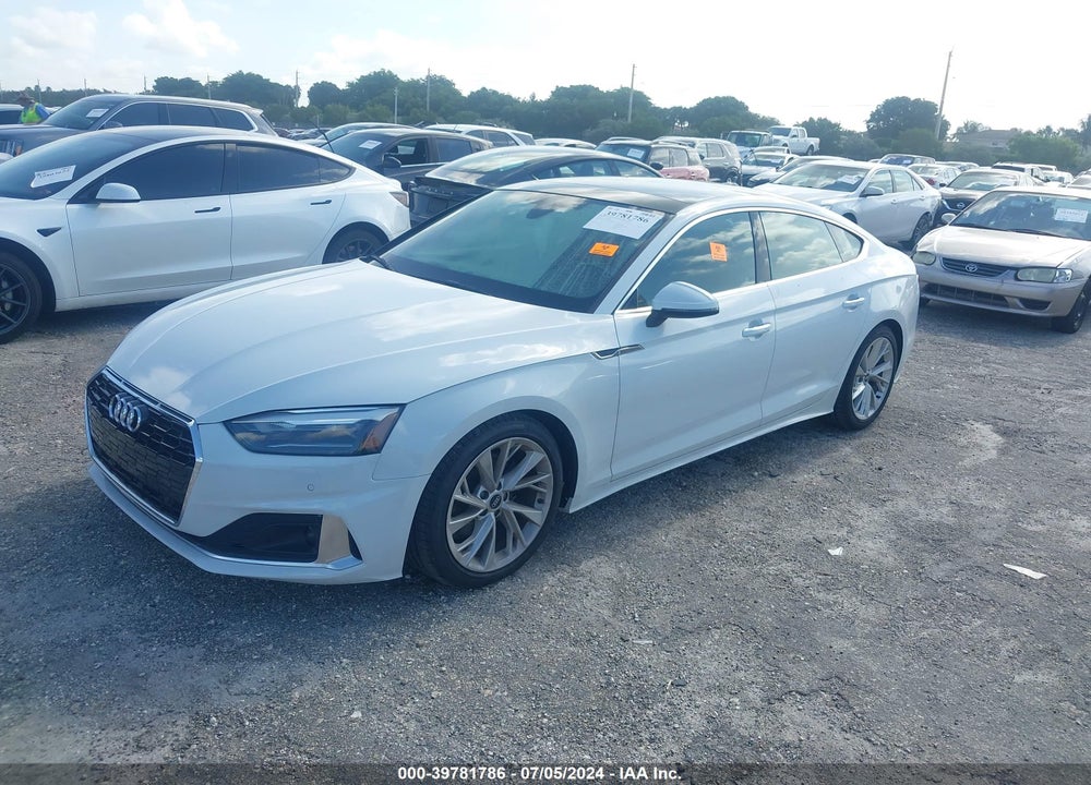 2021 AUDI A5 SPORTBACK PREMIUM 40 TFSI QUATTRO S TRONIC VIN: WAUABCF53MA040024
