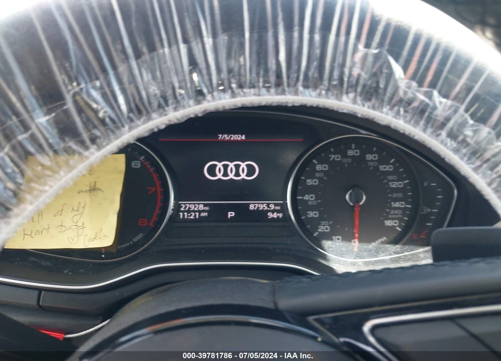2021 AUDI A5 SPORTBACK PREMIUM 40 TFSI QUATTRO S TRONIC VIN: WAUABCF53MA040024