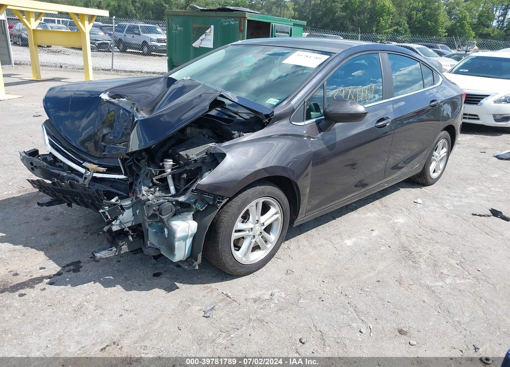 2017 CHEVROLET CRUZE LT AUTO VIN: 1G1BE5SM0H7111067
