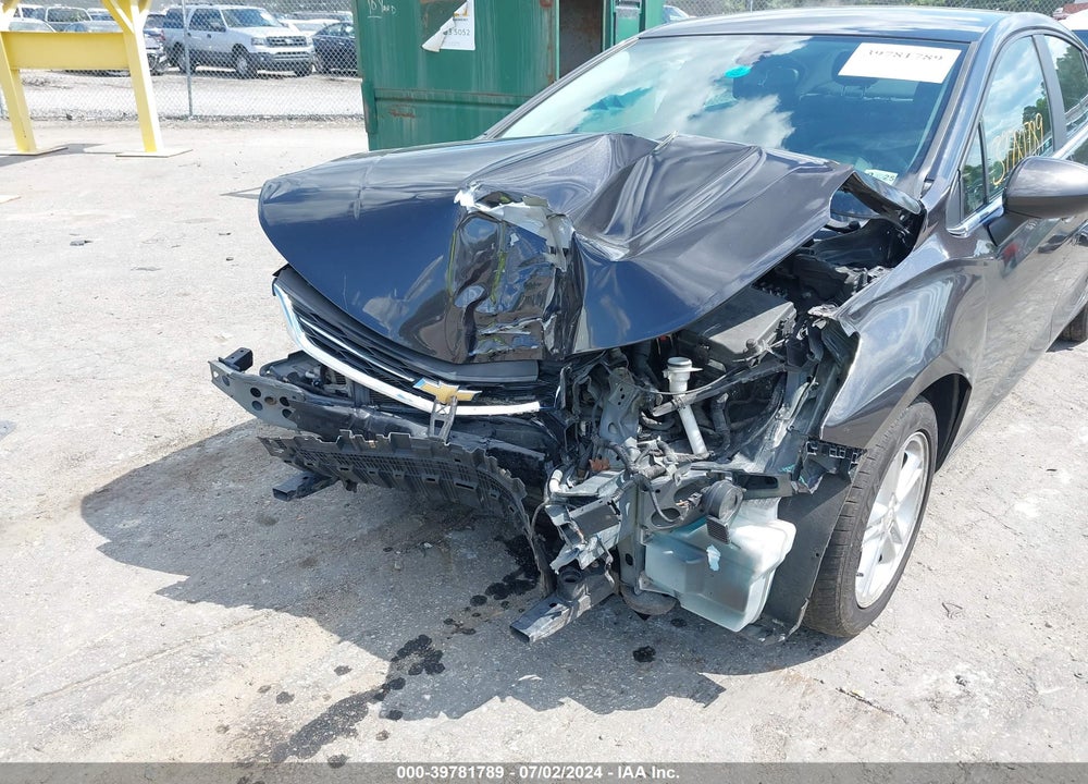 2017 CHEVROLET CRUZE LT AUTO VIN: 1G1BE5SM0H7111067