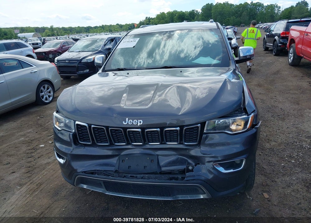 2017 JEEP GRAND CHEROKEE LIMITED VIN: 1C4RJFBG4HC894273