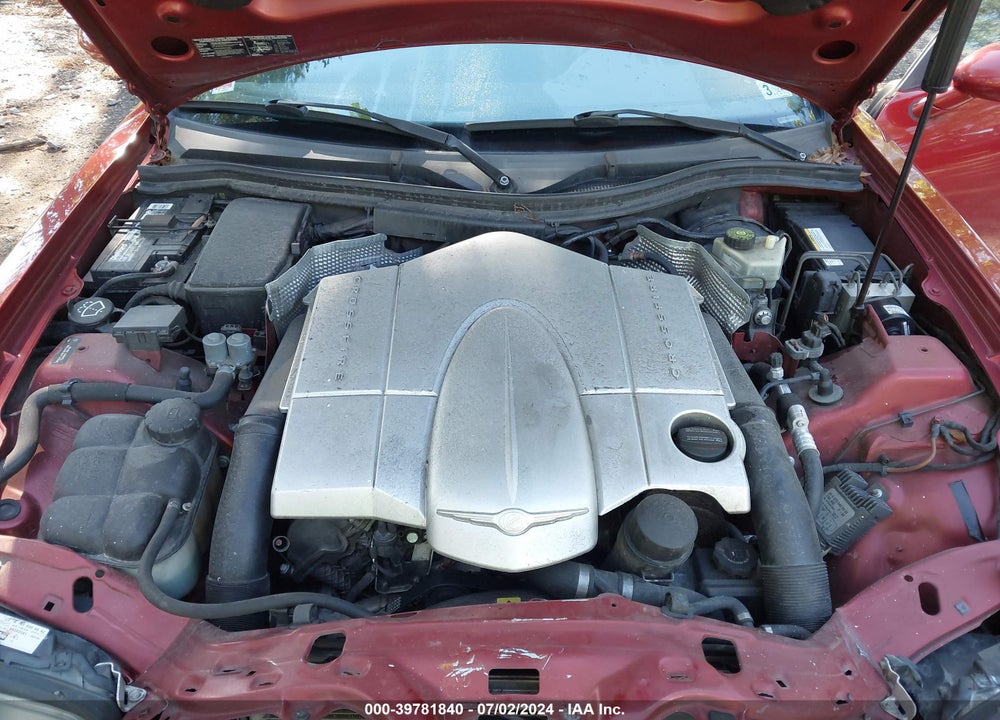 2004 CHRYSLER CROSSFIRE VIN: 1C3AN69L44X021957