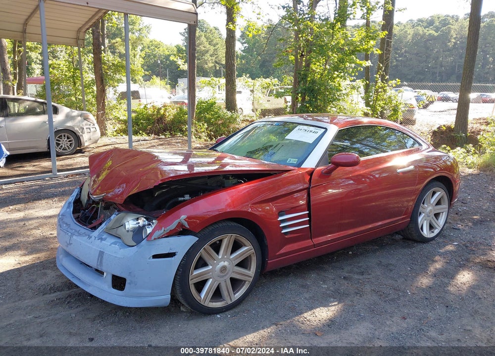 2004 CHRYSLER CROSSFIRE VIN: 1C3AN69L44X021957