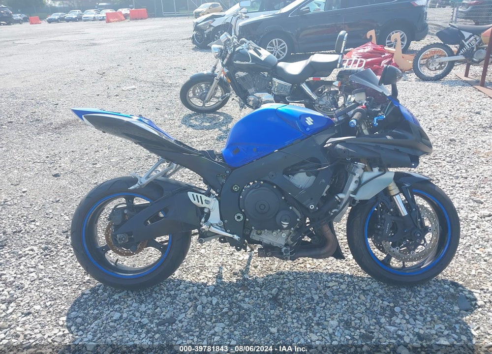 2007 SUZUKI GSX-R600 VIN: JS1GN7DA272116837