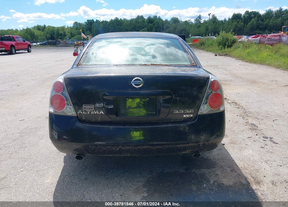 2006 NISSAN ALTIMA 3.5 SE VIN: 1N4BL11D66C177379