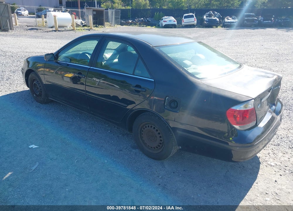 2005 TOYOTA CAMRY LE VIN: 4T1BE32K95U060316