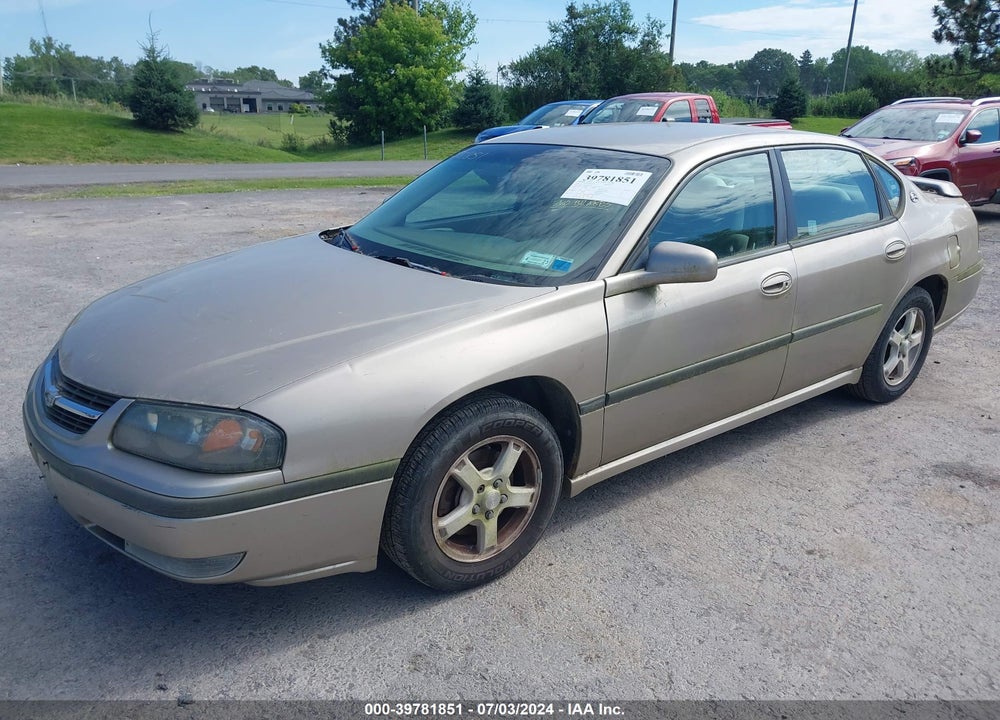 2003 CHEVROLET IMPALA LS VIN: 2G1WH52K139276690