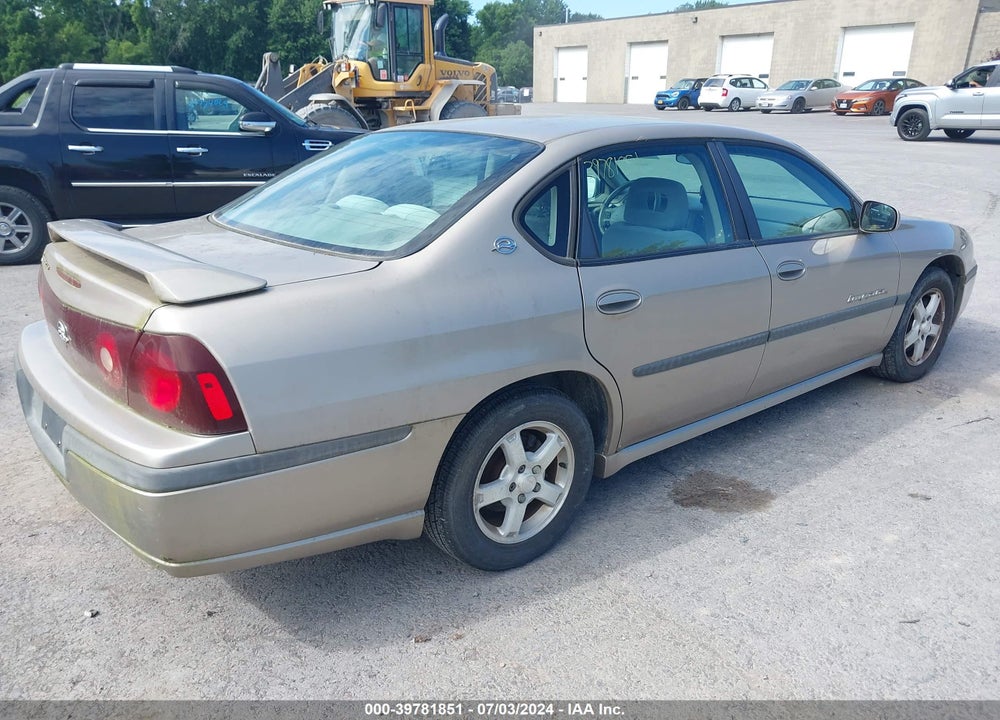 2003 CHEVROLET IMPALA LS VIN: 2G1WH52K139276690