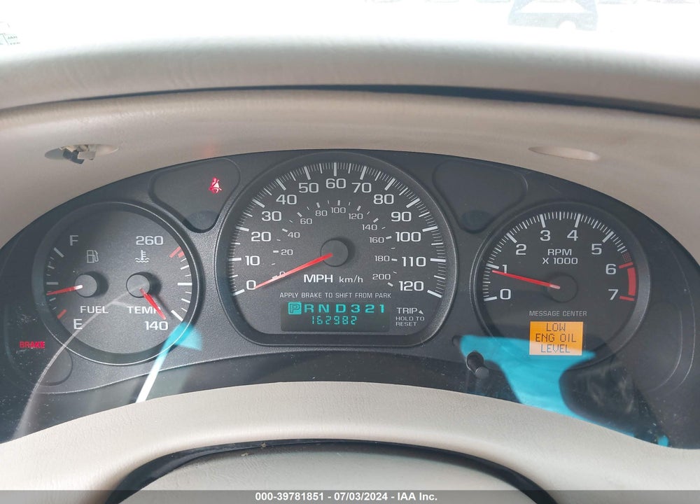 2003 CHEVROLET IMPALA LS VIN: 2G1WH52K139276690