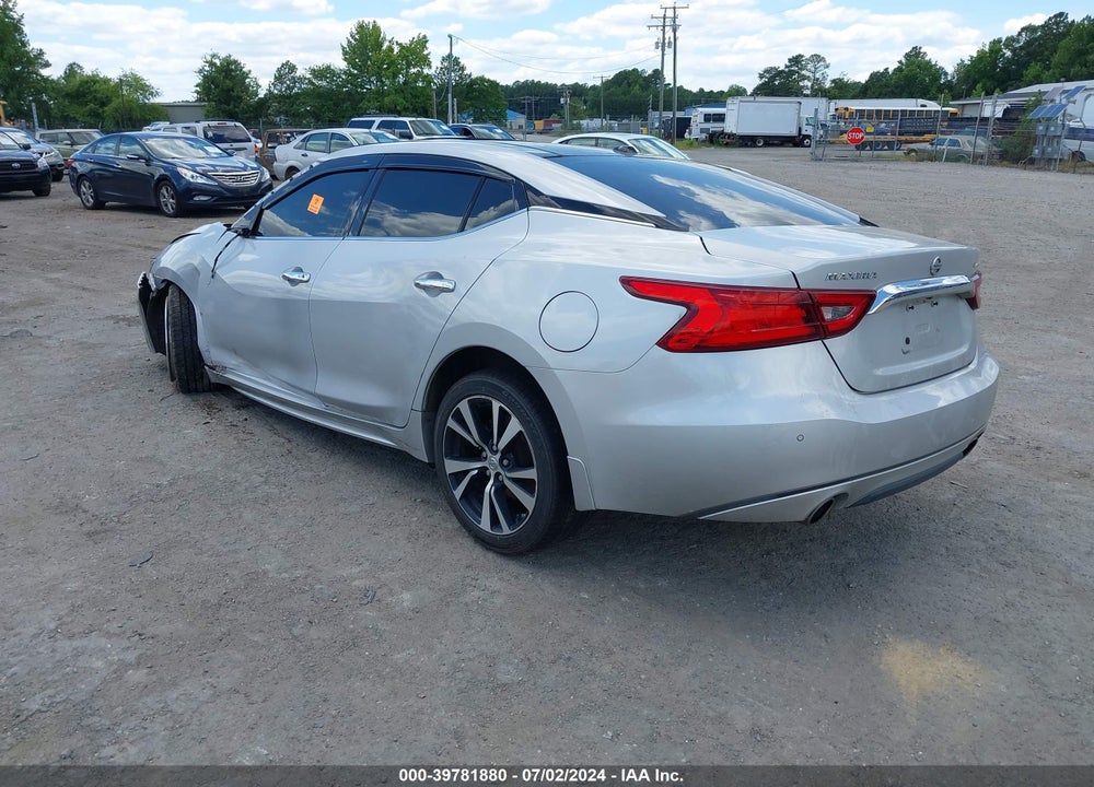 2017 NISSAN MAXIMA 3.5 PLATINUM VIN: 1N4AA6AP9HC456885