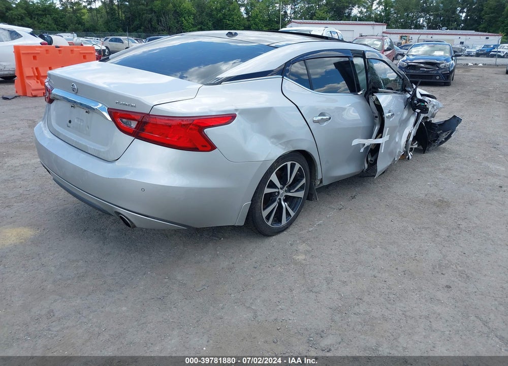 2017 NISSAN MAXIMA 3.5 PLATINUM VIN: 1N4AA6AP9HC456885