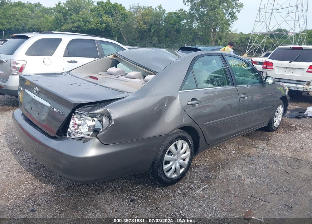 2005 TOYOTA CAMRY VIN: 4T1BE32K55U537615