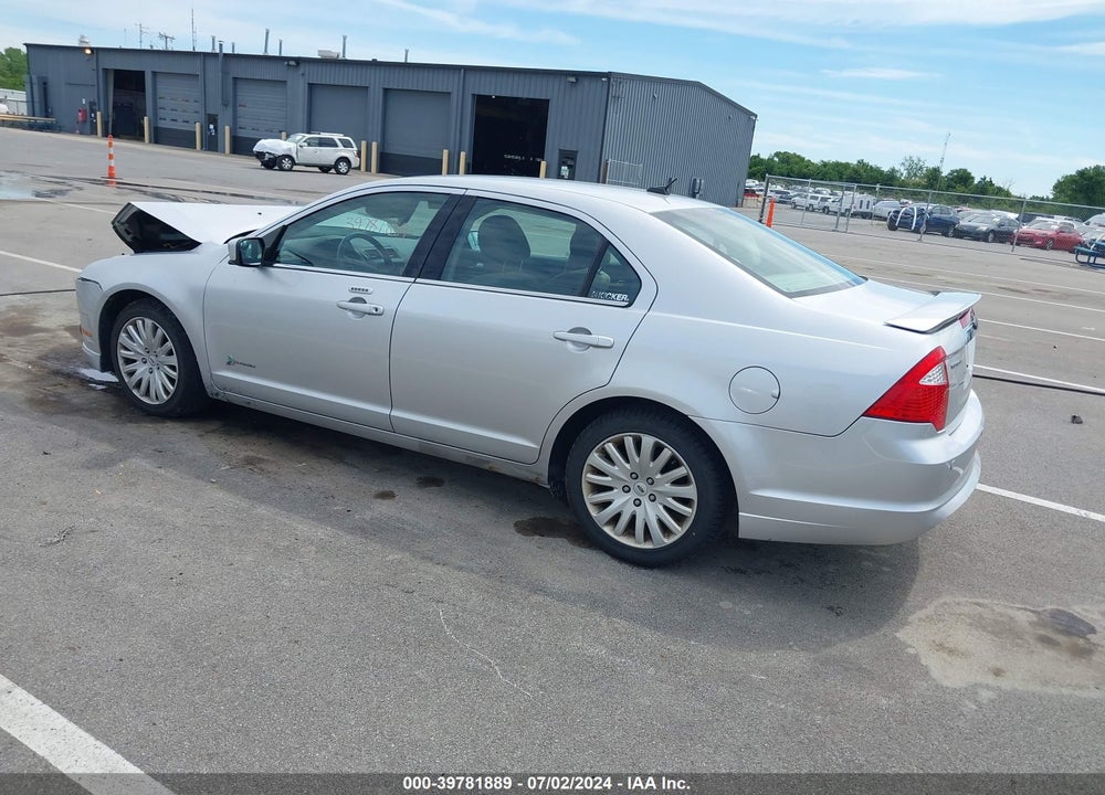 2011 FORD FUSION HYBRID VIN: 3FADP0L32BR116652