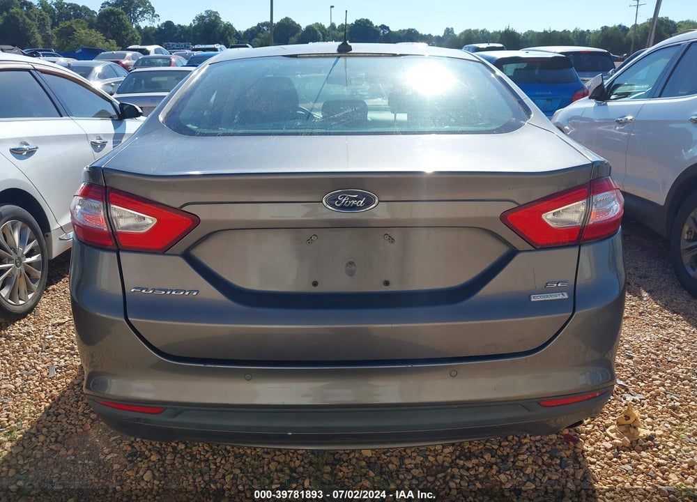 2013 FORD FUSION SE VIN: 3FA6P0HR8DR354529