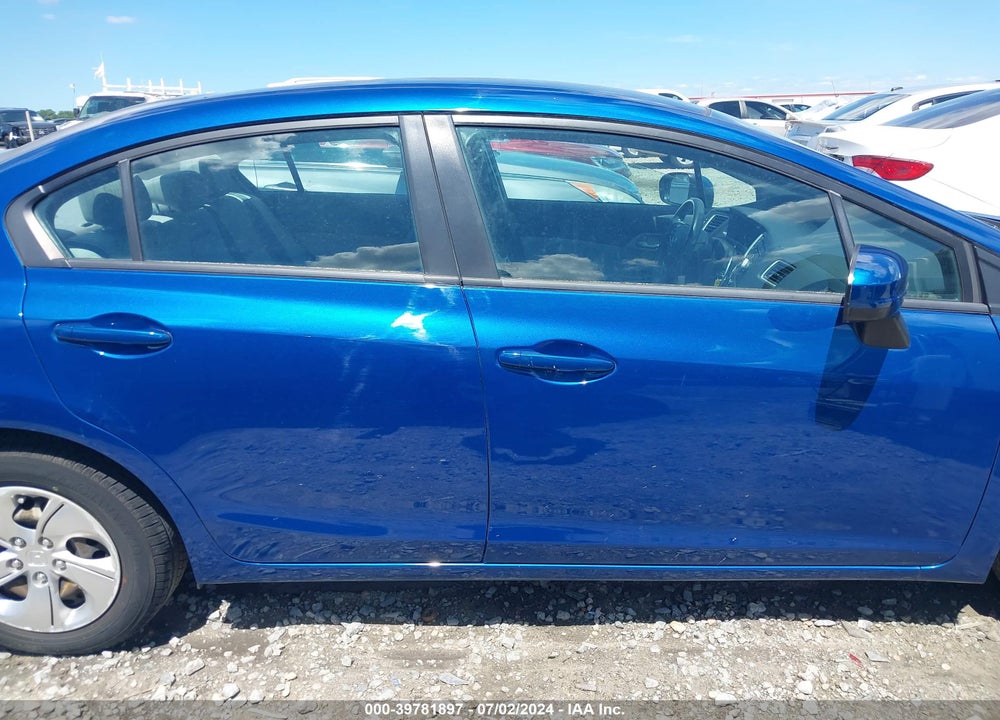 2014 HONDA CIVIC LX VIN: 19XFB2F51EE069278