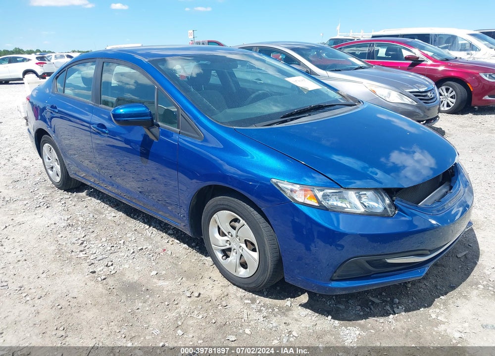 2014 HONDA CIVIC LX VIN: 19XFB2F51EE069278