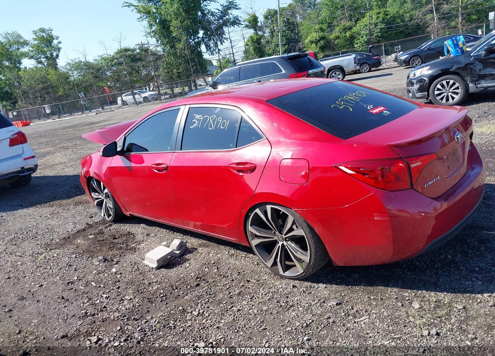 2017 TOYOTA COROLLA SE VIN: 2T1BURHE1HC829825