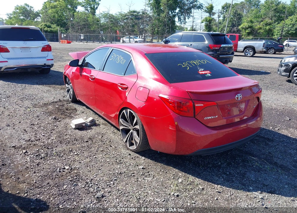2017 TOYOTA COROLLA SE VIN: 2T1BURHE1HC829825