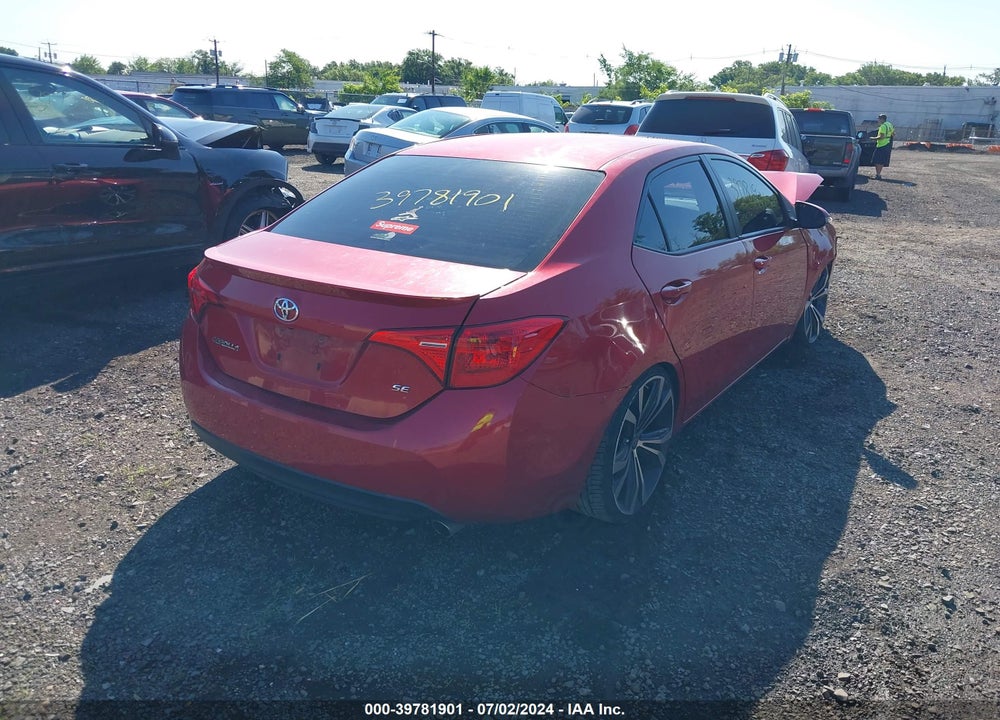 2017 TOYOTA COROLLA SE VIN: 2T1BURHE1HC829825