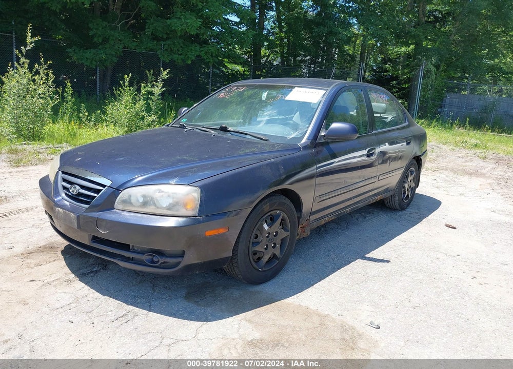 2005 HYUNDAI ELANTRA GLS/GT VIN: KMHDN46D95U101778