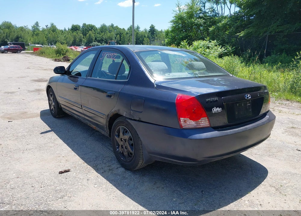 2005 HYUNDAI ELANTRA GLS/GT VIN: KMHDN46D95U101778