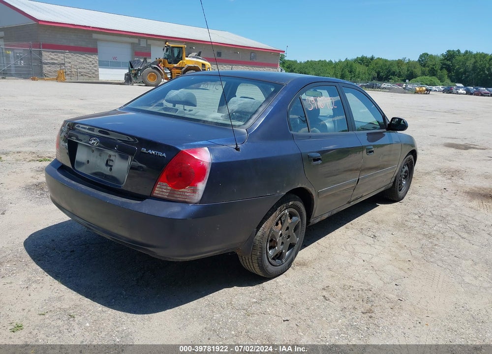 2005 HYUNDAI ELANTRA GLS/GT VIN: KMHDN46D95U101778