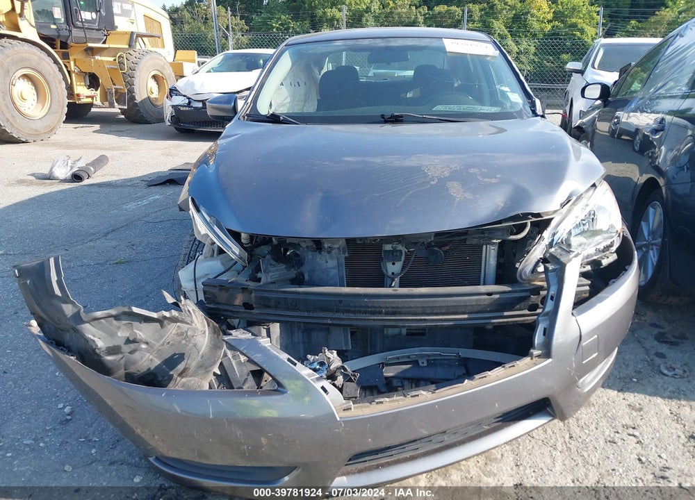 2015 NISSAN SENTRA SV VIN: 3N1AB7APXFY296407