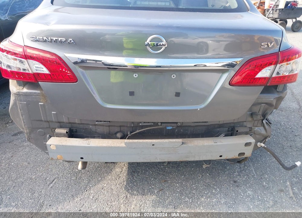 2015 NISSAN SENTRA SV VIN: 3N1AB7APXFY296407