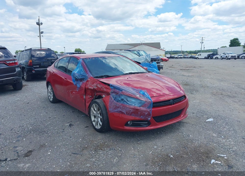 2013 DODGE DART SXT VIN: 1C3CDFBA9DD323444