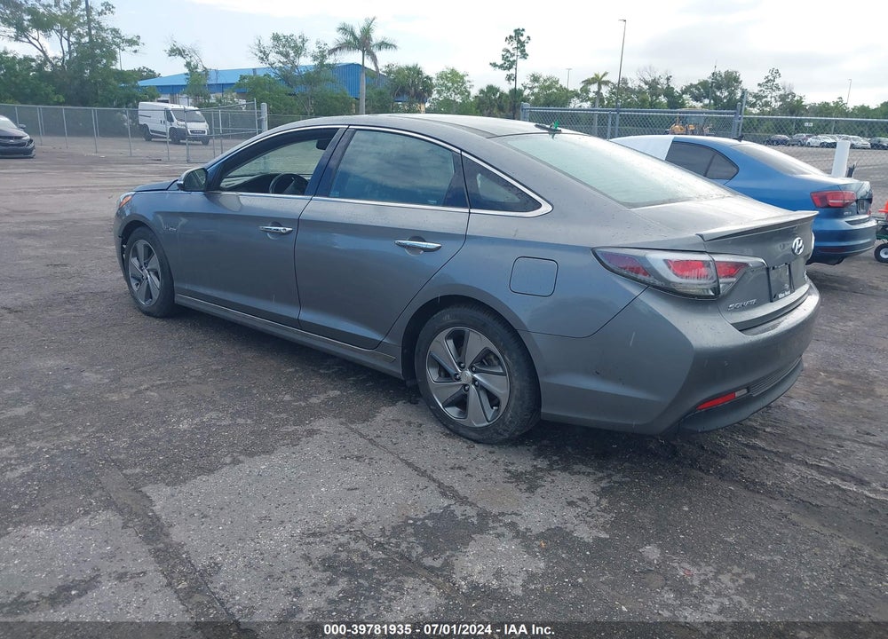 2017 HYUNDAI SONATA HYBRID LIMITED VIN: KMHE34L33HA067865