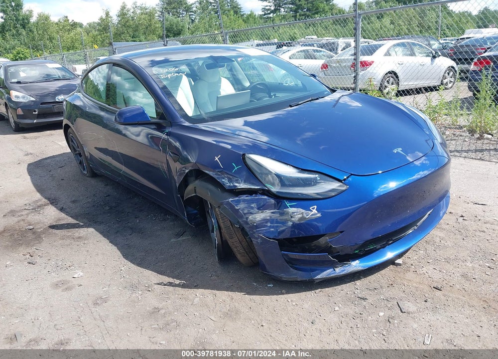 2023 TESLA MODEL 3 LONG RANGE DUAL MOTOR ALL-WHEEL DRIVE VIN: 5YJ3E1EBXPF694206