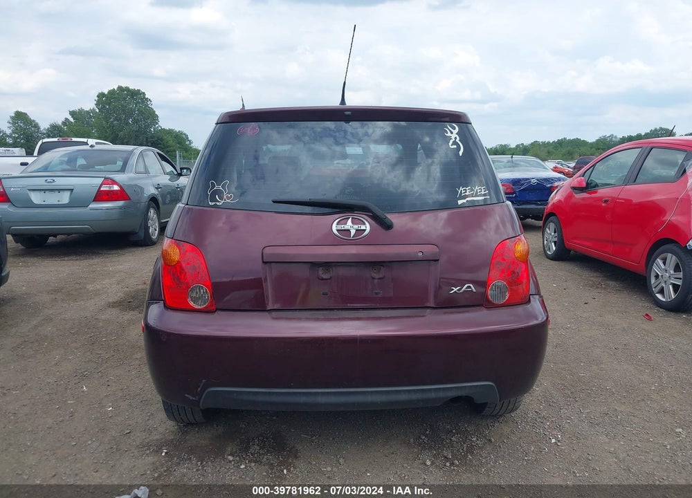 2005 SCION XA VIN: JTKKT624950123587