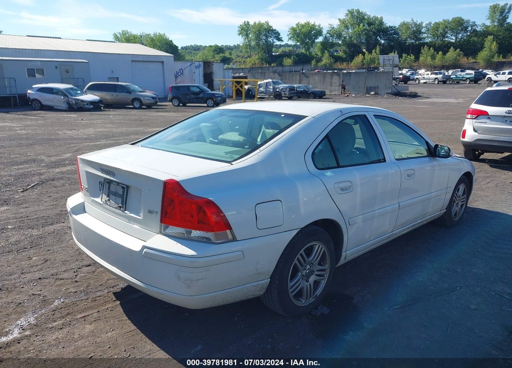 2007 VOLVO S60 2.5T VIN: YV1RS592672624171