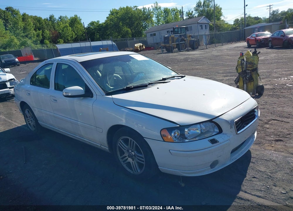 2007 VOLVO S60 2.5T VIN: YV1RS592672624171