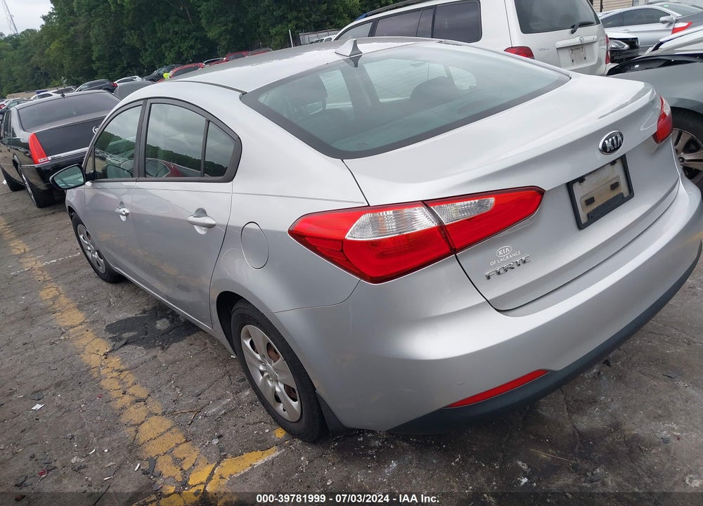 2016 KIA FORTE LX VIN: KNAFK4A67G5495886