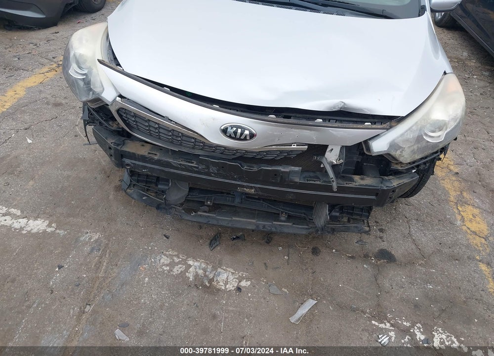 2016 KIA FORTE LX VIN: KNAFK4A67G5495886