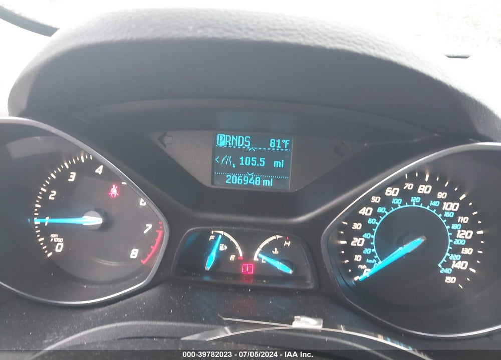 2013 FORD ESCAPE S VIN: 1FMCU0F79DUA92306