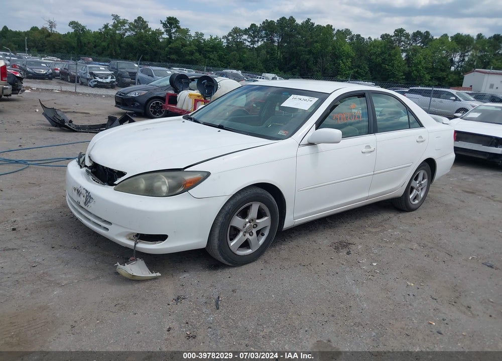 2002 TOYOTA CAMRY SE VIN: 4T1BE32K42U052605