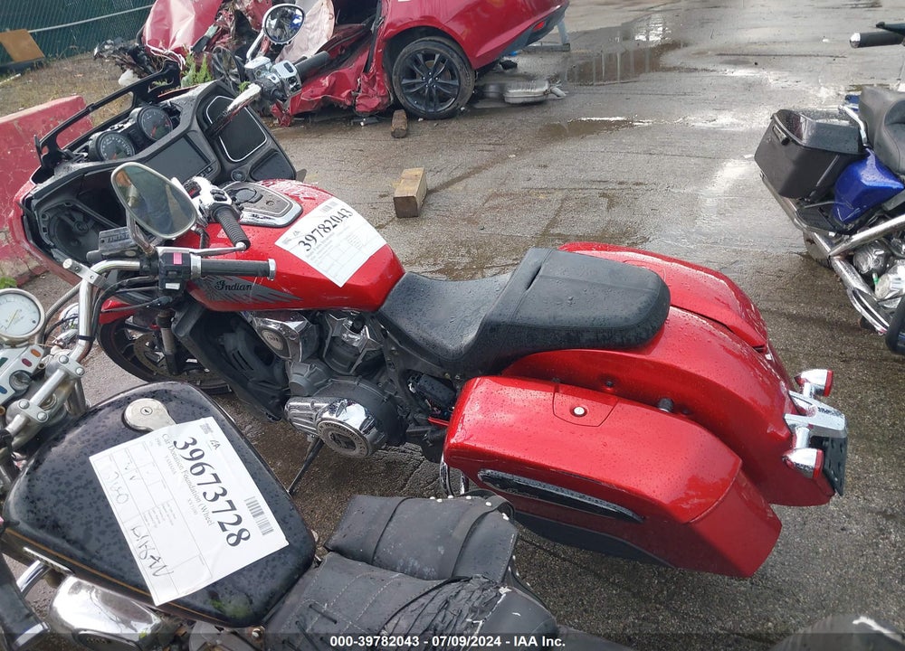 2020 INDIAN MOTORCYCLE CO. CHALLENGER LIMITED VIN: 56KLCARR0L3387593
