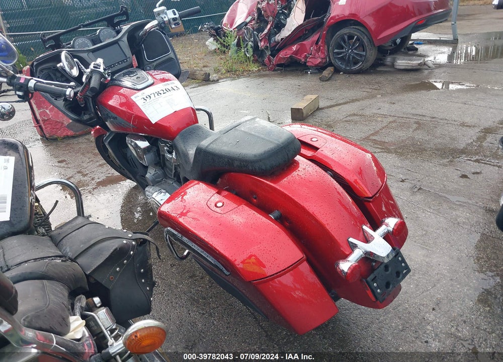 2020 INDIAN MOTORCYCLE CO. CHALLENGER LIMITED VIN: 56KLCARR0L3387593