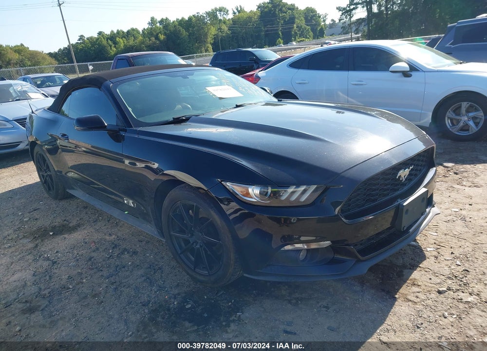 2017 FORD MUSTANG ECOBOOST PREMIUM VIN: 1FATP8UH9H5320672