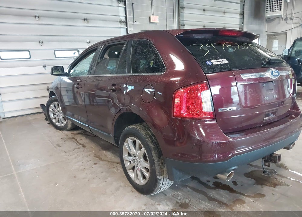 2011 FORD EDGE LIMITED VIN: 2FMDK4KC0BBA29960