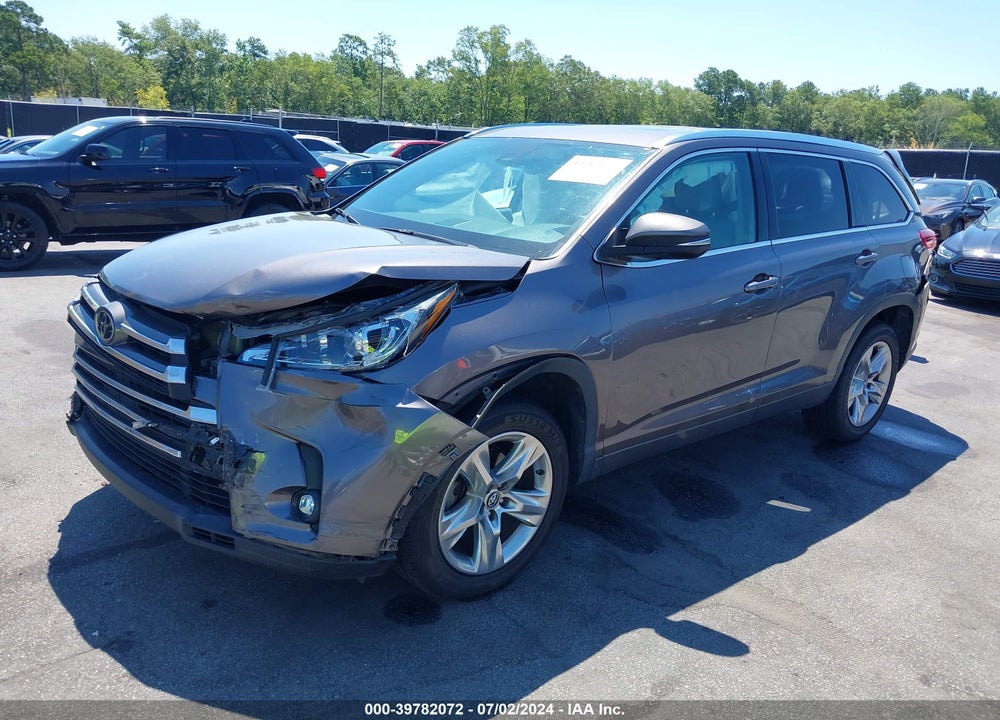 2019 TOYOTA HIGHLANDER LIMITED VIN: 5TDYZRFH4KS303387